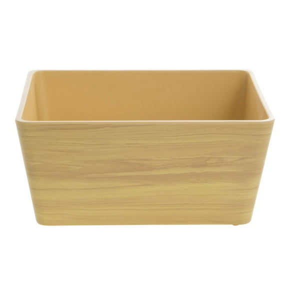 HUBERT® Pan Housing 1/2 Size Butcher Block Melamine - 12 3/4"L x 10 1/4"W x 6"H