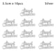 thumbnail image 3 of 1/10Pcs Christmas Decoration Plastic Merry Christmas Pendant Hanging English Letter Pendant Xmas Tree New Year Decor Ornaments, 3 of 5