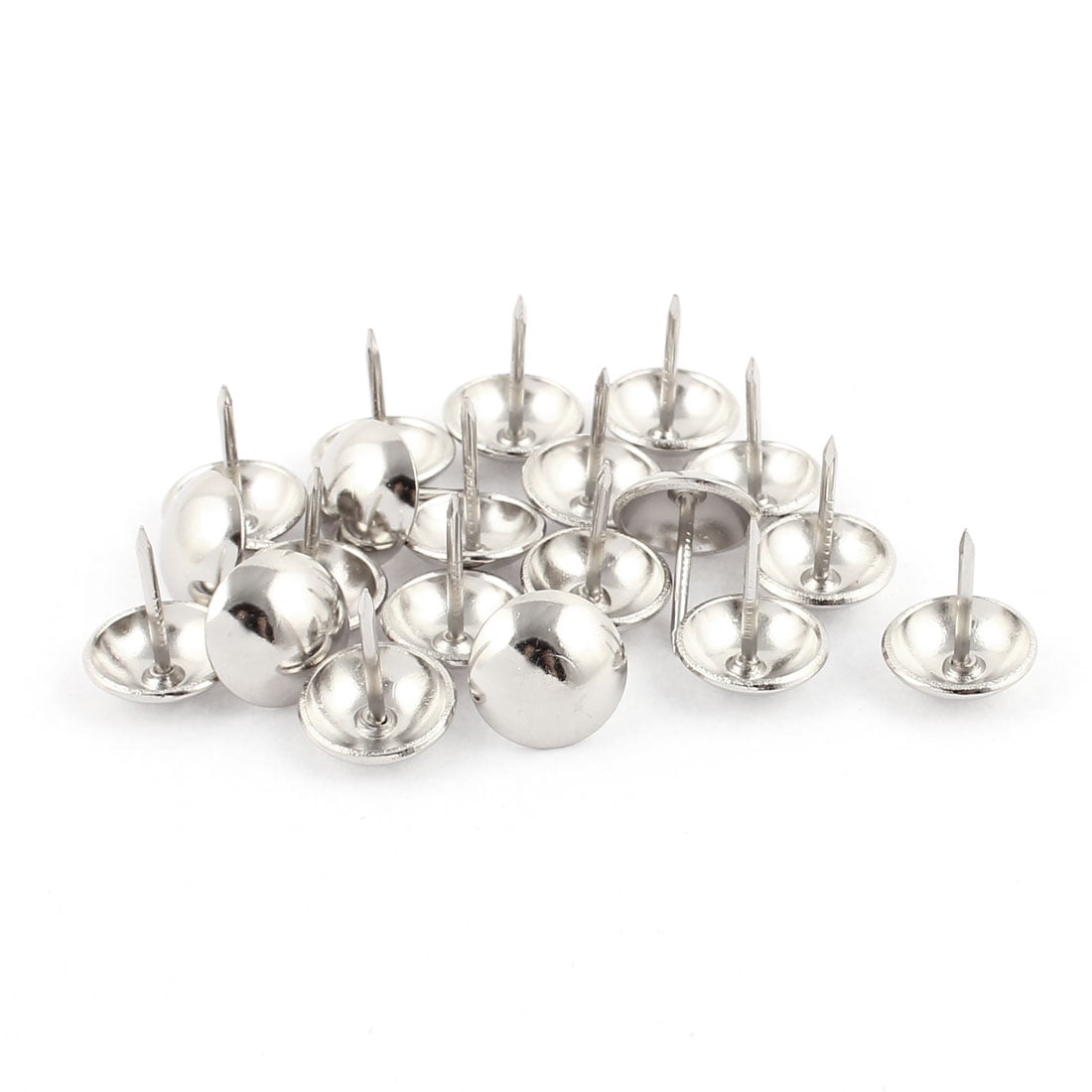 14mm Dia Stainless Steel Upholstery Nail Thumb Tack Thumbtack Silver