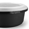 thumbnail image 7 of Karat Injection Black Moldable Tamper Food Container with Clear Lid, 7 of 7