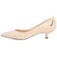 thumbnail image 3 of Journee Womens Goldie Pointed Toe Kitten Heel Pumps, 3 of 10