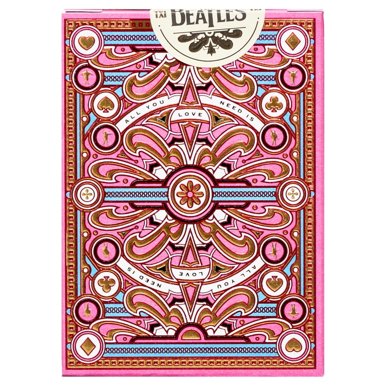 theory11 The Beatles Playing Cards (Pink) - Walmart.com theory11 The Beatles Playing Cards (Pink) - Walmart.com