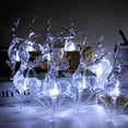 thumbnail image 4 of LED Deer Hanging Light String Night Lights Christmas Tree Garland Party Decor Lighting Christmas Deer Shape LED String Lights Christmas Decoration, 4 of 9
