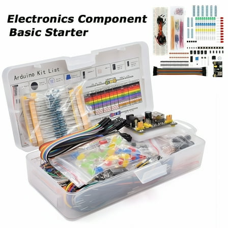 GJX 830 Breadboard Cable Resistor Electronic Component Starter Kit