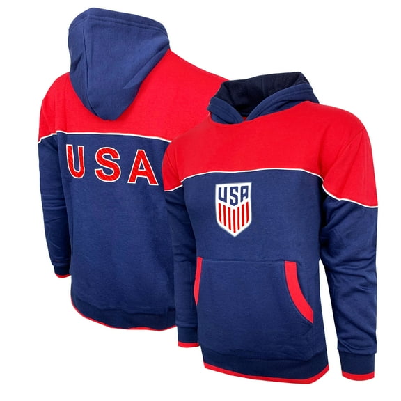 USA Soccer Hoodie All Sizes, Youth And Adult, Licensed US Soccer Pullover Hoodie ( YS )