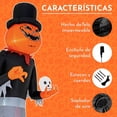 thumbnail image 2 of Inflable para Halloween Gigante Hombre Calabaza 3.50m Luces Led, 2 of 11
