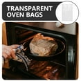 thumbnail image 4 of FONDOTIN Turkey Roasting Bags Transparent Durable Nylon Plastic for High Temp Cooking 10Pcs, 4 of 6