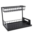 thumbnail image 3 of 2 Tiers Under Sink Organizer, Easy Assembly, Space Saving, Pull Out Sliding Drawer, Kitchen Cabinet Organizer For Efficient Storage, 3 of 8