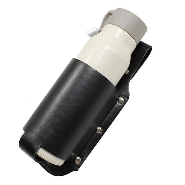 Funda de cerveza para botellas y latas de hasta aprox. 0,5 litros, soporte para cerveza para sujetar al cinturón, el soporte para cerveza también es adecuado para refrescos como cola, etc. Ormromra 2034155-1