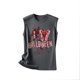 thumbnail image 5 of Camiseta sin mangas de Halloween para mujer, camiseta sin mangas con estampado gráfico divertido de playa de verano para adultos, blusa Fridja  gh1033, 5 of 6
