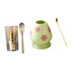 thumbnail image 3 of Juego de 4 batidores de matcha con soporte de cerámica, cucharilla y pala para preparar matcha., 3 of 9