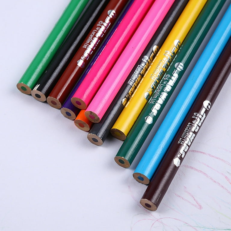 12pcs STAEDTLER 144 Colored Pencils With Eraser Drawing Pencil School  Stationery Office Art Supplies Student Painting