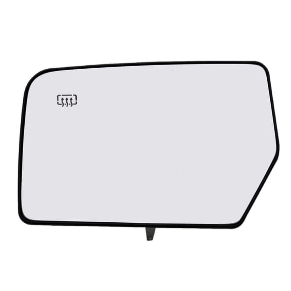 Rugged TUFF Driver Side Mirror Glass Replacement for 07-11 Ford Expedition, 07-12 Lincoln Navigator (Heated)