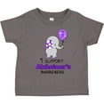 thumbnail image 3 of Inktastic I Support Alzheimer's Awareness Elephant with Purple Balloon Boys or Girls Toddler T-Shirt, 3 of 5