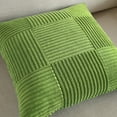 thumbnail image 3 of Fancy Homi Set of 2 Lime GreenBoho Decorative Throw Pillow Covers 20x20 inch for Living Room Bedroom Couch Bed Sofa, Modern Farmhouse Home Decor, Soft Striped Plaid Corduroy Accent Cushion Case, 3 of 4