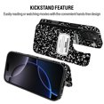 thumbnail image 6 of WIRESTER Case with Card Holder, RFID Blocking Wallet Case Durable PU Leather Kickstand Slim Heavy Duty Shockproof Protective Case for Apple iPhone 16 Pro Max 6.9" 2024, Black Composition Book, 6 of 7