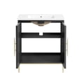 thumbnail image 5 of Modway Awaken 30" Solid Wood and MDF Bathroom Vanity in White/Black, 5 of 7