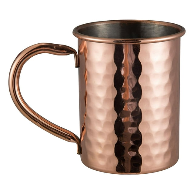 Taza de Agua Martillada, Taza de Té, Taza de Cóctel, Taza Martillada, Taza de Mula de Moscú para Restaurante, Cafetería, Bar, Viajes, Oficina, Hogar,