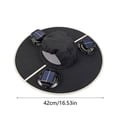 thumbnail image 2 of Tong Sun Hat With 3 Fans Solar Charging USB Rechargeable Outdoor Hat UPF 50+, 2 of 5