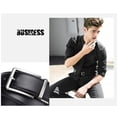 thumbnail image 6 of Reversible Belt for Men, Retro Leather Jeans Belt 1 3/8" Black & Brown, Adjustable Trim to Fit High Quality, 6 of 7