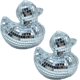 thumbnail image 1 of Encantador pato de espejo de discoteca, decoración para fiesta de discoteca con forma de pato, linda bola de discoteca de pato, esculturas de pato con bola de espejo reflectante, decoración de escrito, 1 of 6