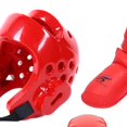 thumbnail image 3 of Set de engranajes de Taekwondo Sparring con calzado Shin Guards para, 3 of 10