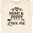thumbnail image 4 of Inktastic Mimi and Poppy Love Me Boys or Girls Baby Bodysuit, 4 of 5