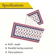 thumbnail image 2 of Furvclv America 4th of July Patriotic Memorial Day Linen Table Runners Independence Day Kitchen Dining Table Placemat for Indoor Outdoor Home Party Decoration, 2 of 8