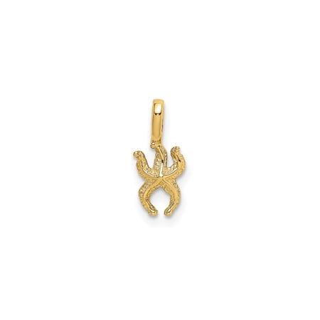 10k Yellow Gold Virgo Pendant Necklace for Women or Unisex, Astrology Zodiac Medallion with Horoscope Symbol, Celestial Charm Jewelry, Small Birth Sign Style
