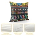 thumbnail image 4 of YINGXI Decorative Throw Pillow Case, Arcade Machine Retro Gaming Electronic, Couch Bedroom Living Room Cushion Cover, Charcoal Red 24x24in, 4 of 5