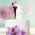 thumbnail image 2 of Wedding Cake Topper Bridal Wedding Decor Resin Cake Topper, 2 of 8
