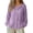 Light Violet, variant on Sheer Button Down Shirts For Women Button Down Cover Up Flowy Tops For Women Mesh Button Up Shirt Women Boho Linen Tops For Women Linen Button Down Shirt Women Linen Wrap Top Womens Gauze Tops