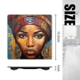 thumbnail image 2 of High Precision Body Weight Scale Smart Bathroom Scales with Large LCD Display(400lbs),Decorative for Bedroom-African Woman With Large Earrings And Headscarf, 2 of 4