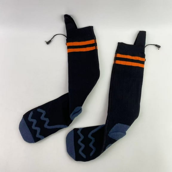 NASOLZIK Socks, electrically heated,Rechargeable Heated Socks Men Women - Washable Battery Operated Foot Warmer for Ski Hunting - Electric Winter Heating Socks
