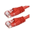 thumbnail image 2 of Monoprice - Crossover cable - RJ-45 (M) to RJ-45 (M) - 3 ft - CAT 6 - booted, snagless, stranded - red, 2 of 2