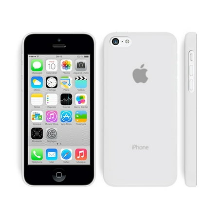 Apple iPhone 5c Unlocked Cellphone, 8GB, White w/ 1 YEAR EXTENDED CPS LIMITED WARRANTY ($34.99 VALUE) (Certified