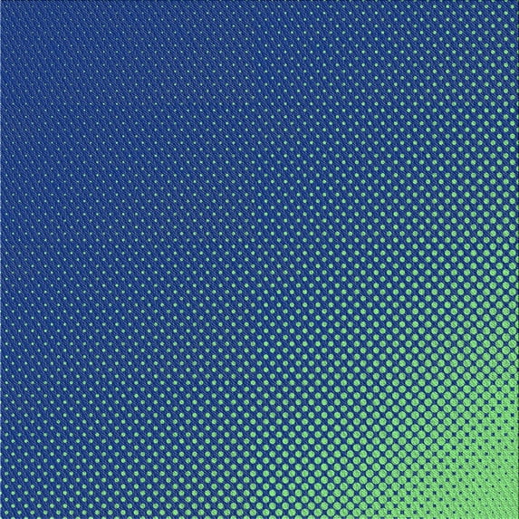 Ahgly Company Indoor Square Patterned Cobalt Blue PAT1683X Area Rugs, 7' Square
