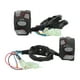 thumbnail image 1 of Botón de control del interruptor del manillar de la motocicleta de 22 mm, impermeable, universal para luz de señal de giro, luz roja, 1 of 14