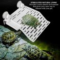 thumbnail image 2 of Plataforma para tortugas de acuario, muelle para tortugas, hábitat de reptiles, muelle de isla flotante, terraza de descanso de tortugas acrílicas con ventosa,l, 2 of 5