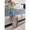 thumbnail image 3 of Badger Basket Doll Trolley Travel Carrier with Bed for 18 inch Dolls - Gray/Stars, 3 of 10
