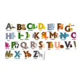 thumbnail image 1 of Vinilo decorativo de pared con estampado animal para zócalos de habitaciones infantiles, dormitorios y salas de estar. Alfabetos, 1 of 9