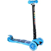 Height-Adjustable Scooter, Toy Folding Scooter Tricycle car for Children 3-6-12 Years Old, Multi-Color Optional