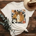 thumbnail image 6 of Pumpkin Fall Floral T-Shirt, Thanksgiving Coquette Bow Tee, 6 of 6
