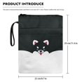 thumbnail image 6 of HELLHERO Dog Pattern Polyester Book Organizer Bag for Classmate - Classic for Journal Lightweight, 8.66 x 11.42 Inch, 6 of 6