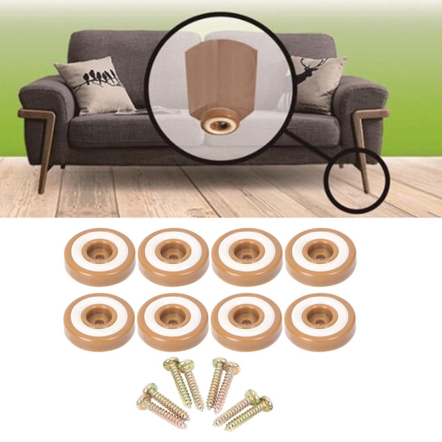 Patas de silla Patas de muebles Patas de de hierro con almohadillas pa los pies Mesas de computadora de bricolaje Soporte de Sofá later Mrón clo 25 mm perfecl Deslizan deslizadores