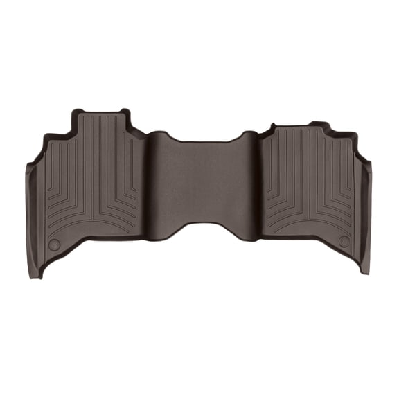 WeatherTech Custom Fit FloorLiners compatible with Ram Truck 2500/3500, Ram 2500/3500 - 2nd Row, Cocoa