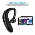 thumbnail image 2 of Auriculares inalámbricos Bluetooth Auriculares con gancho para la oreja Auriculares recargables de sonido estéreo Auriculares comerciales Yuarrent EL003703-00, 2 of 2
