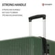 thumbnail image 4 of PRIMICIA GinzaTravel Trunk Luggage, 28 Inch Luggage with Spinner Wheels, Scratch resistant texture Lightweight PC material with TSA Lock (Dark Green), 4 of 9
