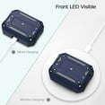 thumbnail image 3 of NIFFPD Apple AirPods Case, Full-Body Hard Silicone Shockproof AirPods Case Cover Airpods pro Blue, 3 of 6