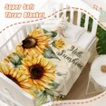 thumbnail image 4 of Sunflower Baby Throw Blanket Small Yellow Floral Blanket for Toddler Swaddle Pet Kids Soft Fuzzy Plush Fleece Blankets Sunshine Spring Summer Flower Decorative Gift Blanket 30x40, 4 of 6